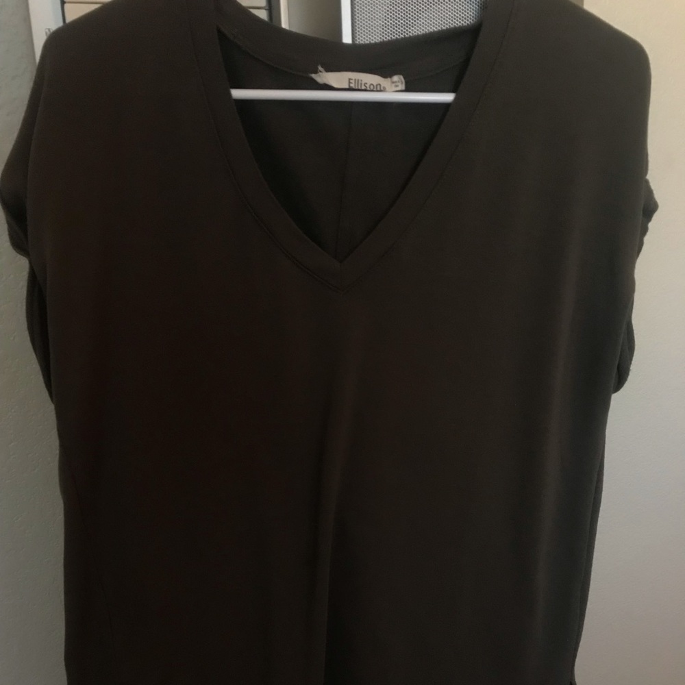 Ellison army green woman’s top